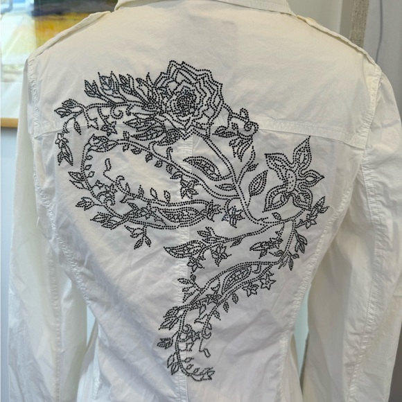 MASON’S Forte Dei Marmi Jacket With Stud Detail - Picture 6 of 7